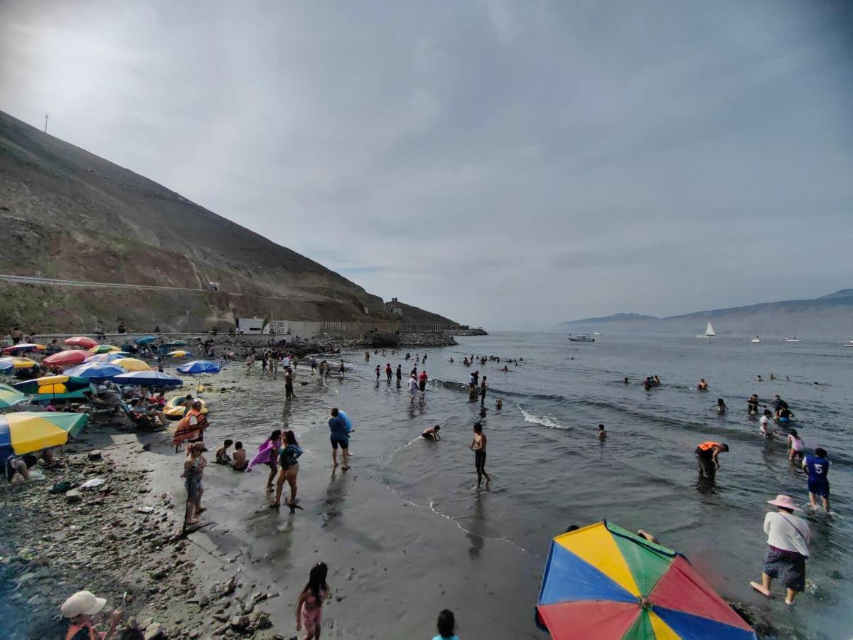 Vila Casa De Playa Con Piscina Ancon Exteriér fotografie