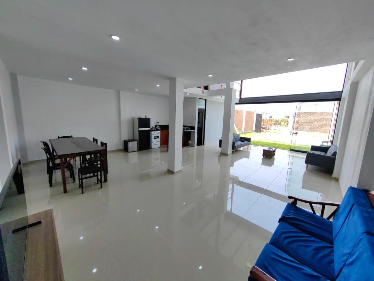 Vila Casa De Playa Con Piscina Ancon Exteriér fotografie