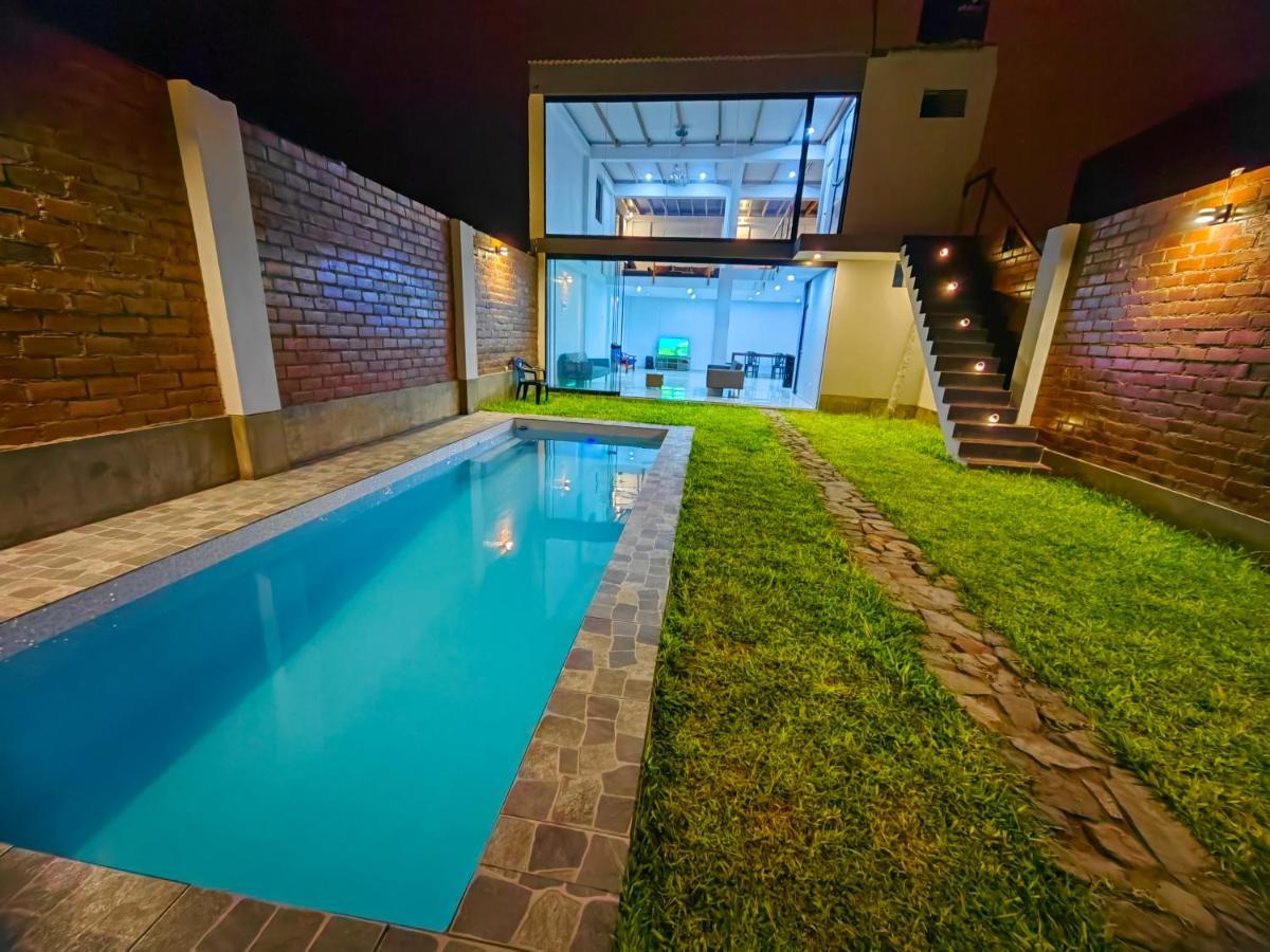 Vila Casa De Playa Con Piscina Ancon Exteriér fotografie