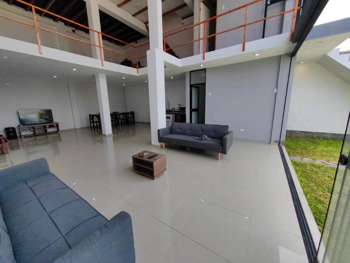 Vila Casa De Playa Con Piscina Ancon Exteriér fotografie