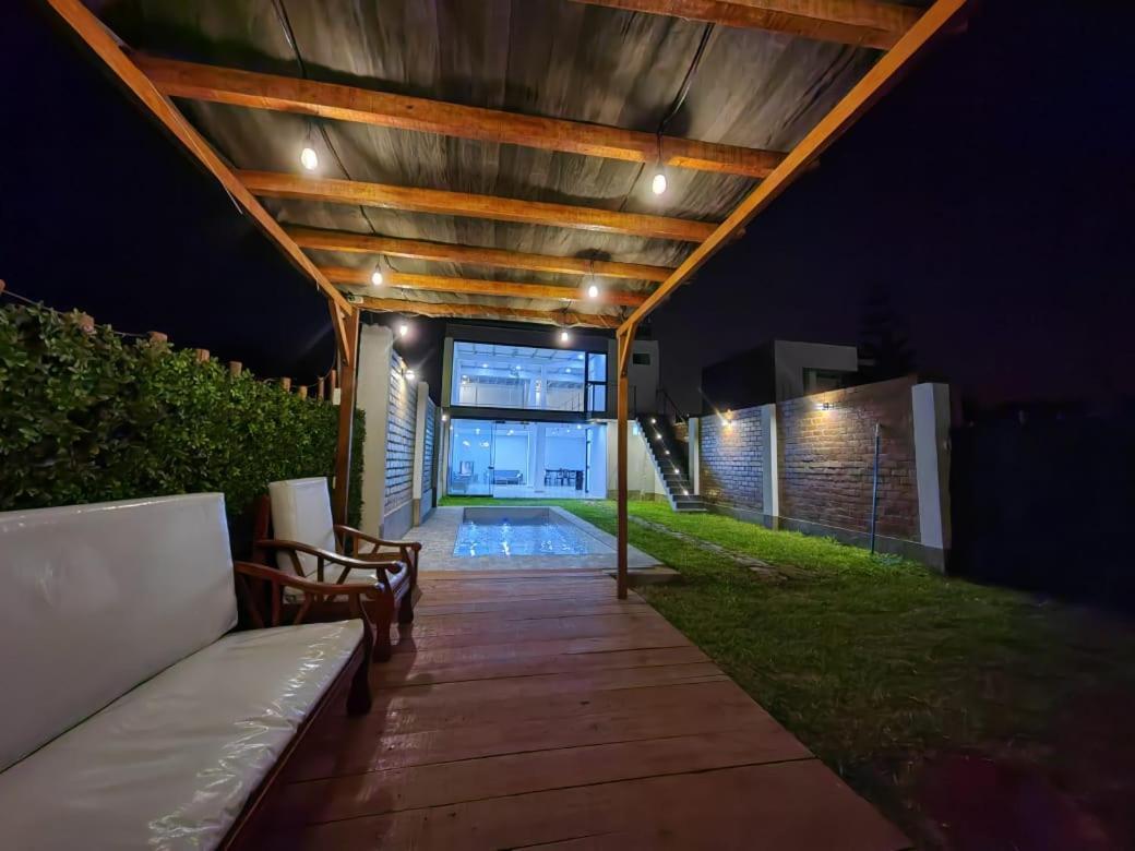 Vila Casa De Playa Con Piscina Ancon Exteriér fotografie