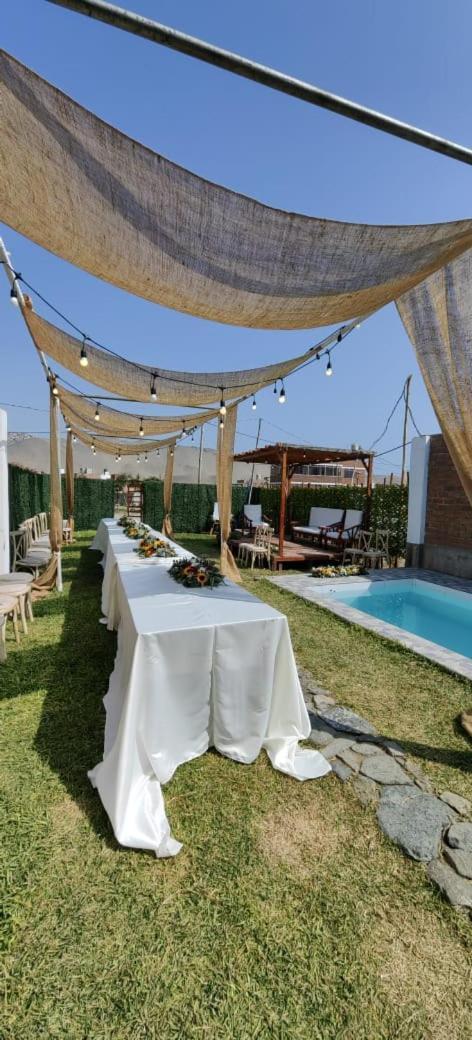 Vila Casa De Playa Con Piscina Ancon Exteriér fotografie