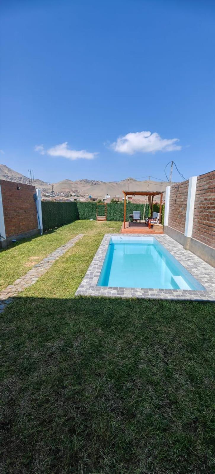 Vila Casa De Playa Con Piscina Ancon Exteriér fotografie